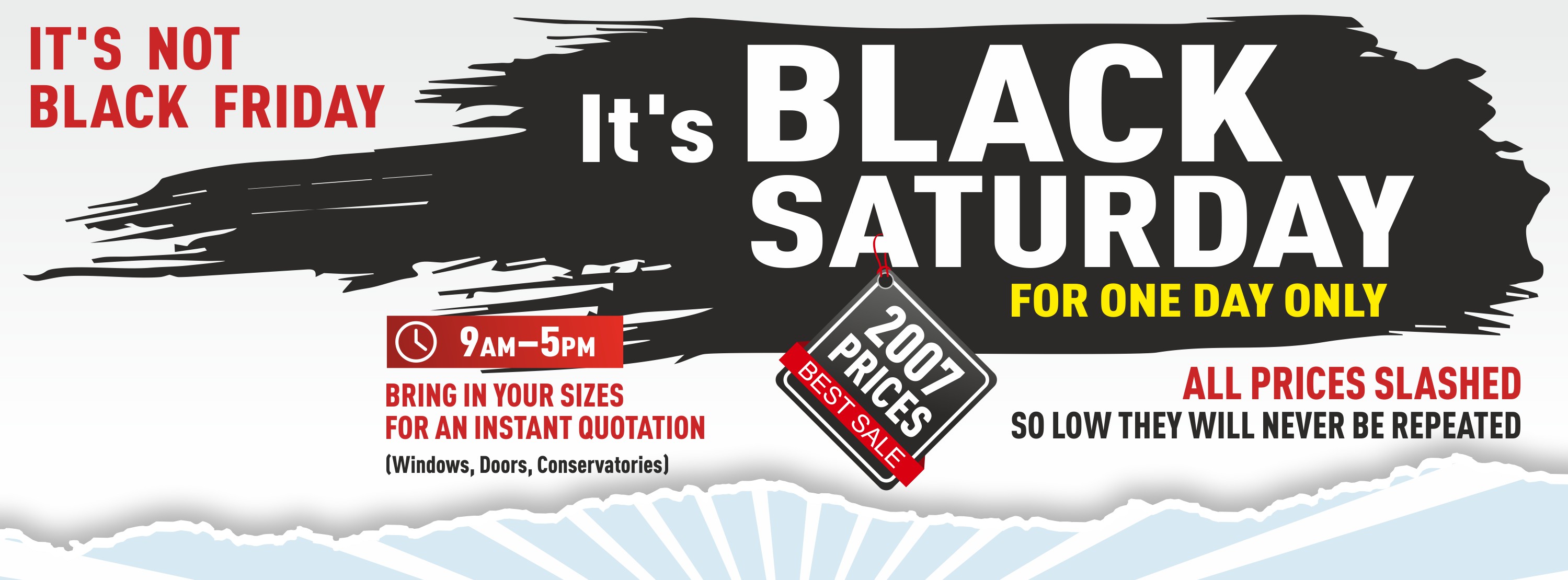 Black Saturday Sale